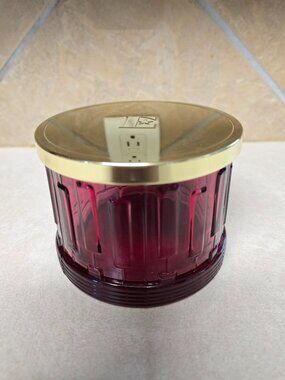 EMPTY CLEAN Elton John x Slatkin + Co Glass Candle Jars & Lids Trinket, Storage